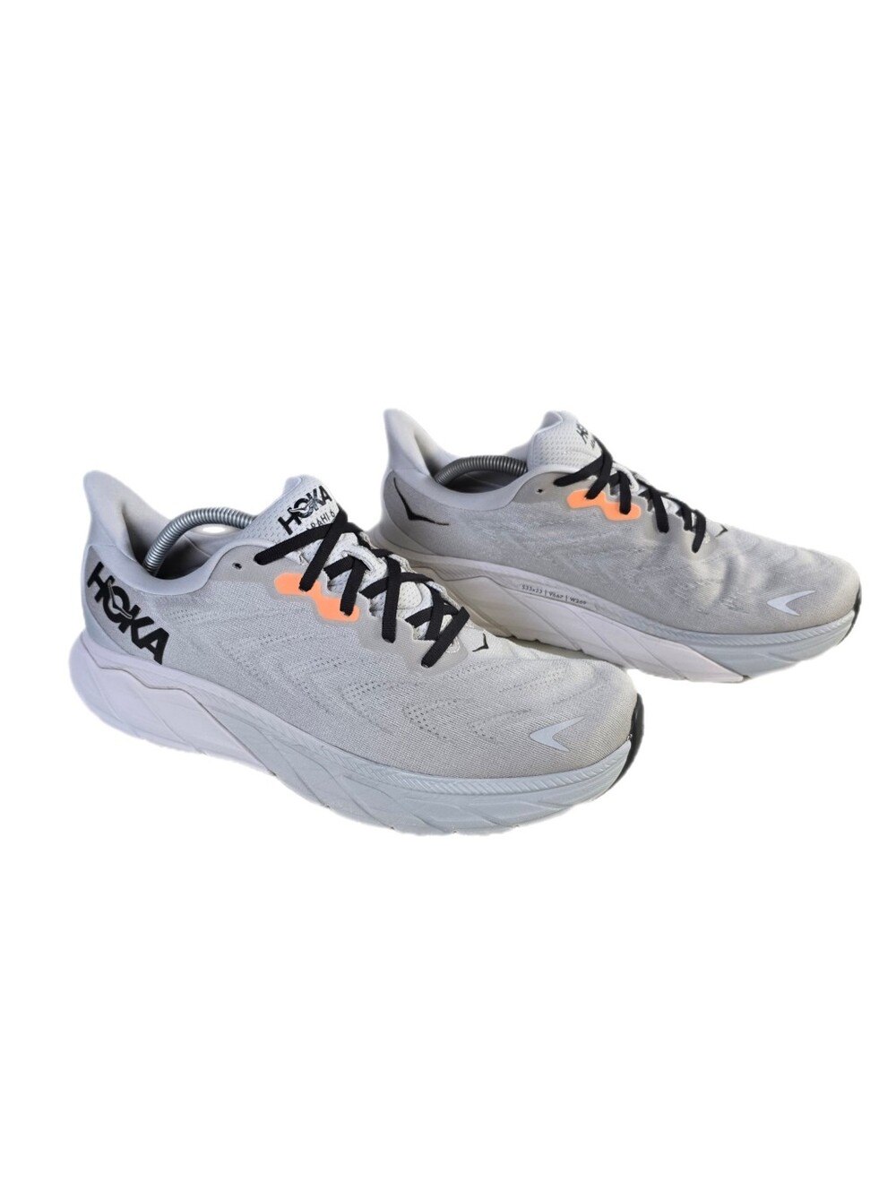 Hoka Arahi 6 Men’s Running Shoes Size 9 Light Gray Stability Trainer Run VGUC